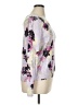 Nic + Zoe Floral Purple Pullover Sweater Size XL - photo 4