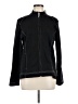 Liz Claiborne 100% Cotton Black Track Jacket Size Med Petite - photo 1