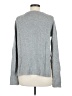 Daily Ritual Solid Gray Pullover Sweater Size M - photo 2