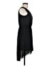 Indulge 100% Polyester Solid Black Casual Dress Size M - photo 4