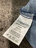 Billy T Stars Blue 3/4 Sleeve Button-Down Shirt Size S - photo 8