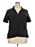 Lands' End Black Short Sleeve Polo Size 2X - photo 1