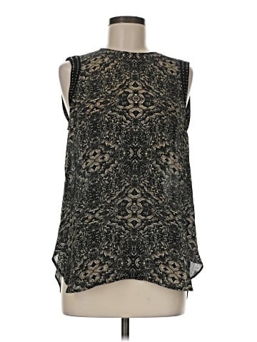 Haute Hippie Sleeveless Silk Top (view 1)