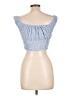 Polly & Esther Blue Sleeveless Blouse Size 1X - photo 2