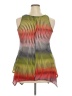 Paradise Orange Sleeveless Blouse Size XXL - photo 2