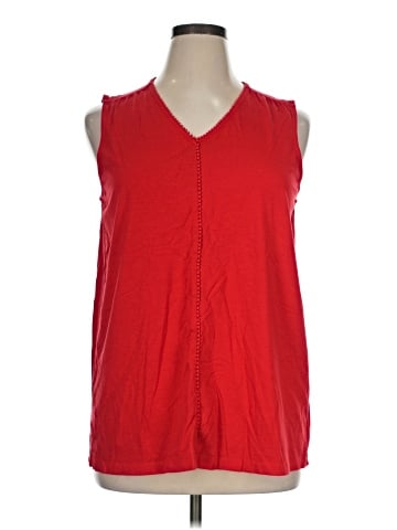 Lands' End Sleeveless T-Shirt (view 1)