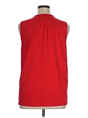 Lands' End Sleeveless T-Shirt (view 2)
