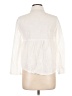 Unbranded Ivory Long Sleeve Button-Down Shirt Size XL - photo 2