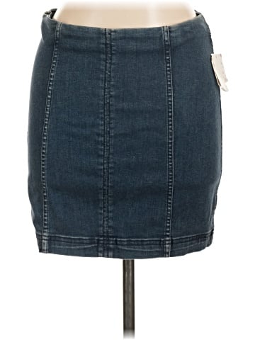 Free People Denim Skirt (view 1)