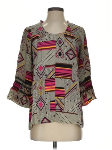 Julie Brown 3/4 Sleeve Blouse (view 1)