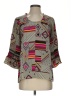 Julie Brown Gray 3/4 Sleeve Blouse Size 2 - photo 1