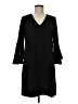 Jade 100% Polyester Solid Black Casual Dress Size M - photo 1
