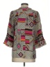 Julie Brown Gray 3/4 Sleeve Blouse Size 2 - photo 2