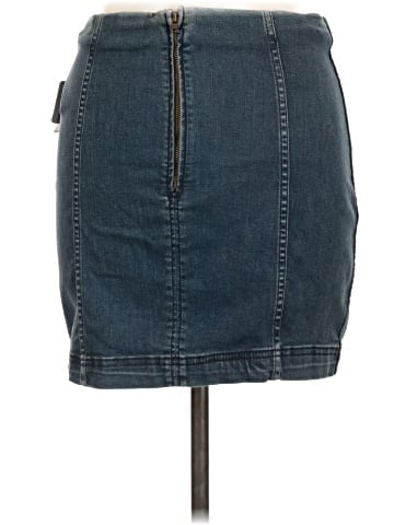 Free People Denim Skirt (view 2)