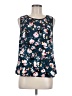 CAbi 100% Polyester Blue Sleeveless Blouse Size M - photo 1