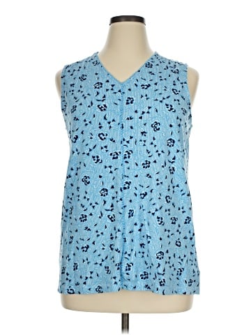 Lands' End Sleeveless T-Shirt (view 1)