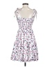 Unbranded Floral White Casual Dress Size S - photo 2