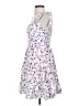 Unbranded Floral White Casual Dress Size S - photo 5