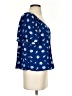 Ann Taylor LOFT 100% Rayon Blue Short Sleeve Top Size XS - photo 4