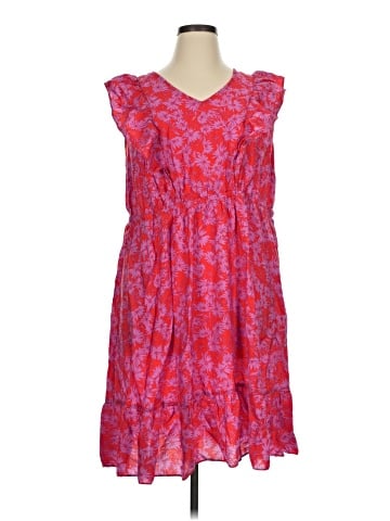 Terra & Sky Casual Dress (view 1)