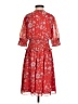 Gianni Bini 100% Polyester Floral Red Casual Dress Size 2 - photo 2