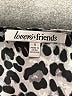 Lovers + Friends Animal Print Silver Short Sleeve Top Size S - photo 7