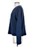 Eileen Fisher Solid Blue Wool Pullover Sweater Size XS - photo 5