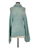 Free People Teal Turtleneck Sweater Size M - photo 1