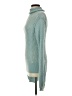 Free People Teal Turtleneck Sweater Size M - photo 5