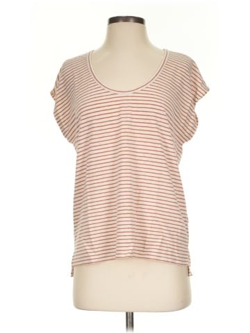Madewell Linen-Blend U-Scoop Tee (view 1)