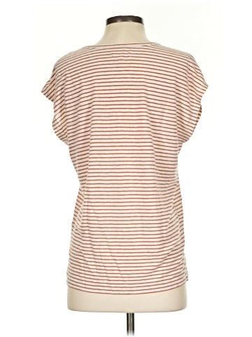 Madewell Linen-Blend U-Scoop Tee (view 2)