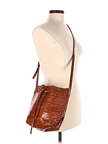 Mansur Gavriel Leather Bucket Bag (view 2)