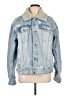 Free People 100% Cotton Blue Denim Jacket Size L - photo 1