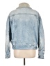 Free People 100% Cotton Blue Denim Jacket Size L - photo 2