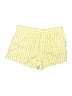 Gap 100% Cotton Stripes Yellow Shorts Size Lg Petite - photo 2