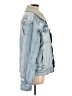 Free People 100% Cotton Blue Denim Jacket Size L - photo 4