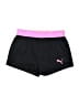 Puma 100% Polyester Color Block Black Athletic Shorts Size 7 - 8 - photo 1