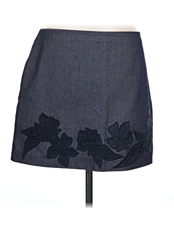 Express Denim Skirt (view 1)