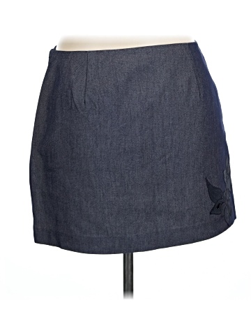 Express Denim Skirt (view 2)