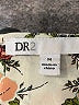 DR2 100% Polyester Floral Ivory Short Sleeve Blouse Size M - photo 7