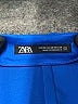 Zara Solid Blue Cocktail Dress Size XS - photo 7