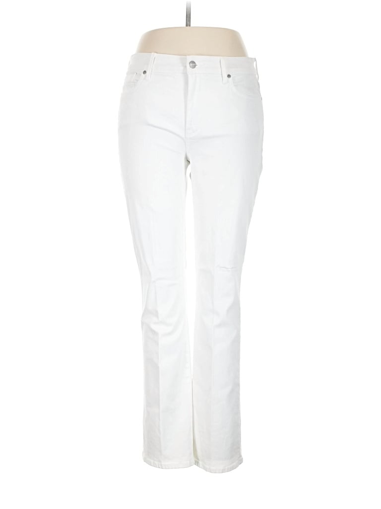 Pre-owned Nydj Jeans In White