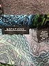 Notations Chevron-herringbone Teal Casual Skirt Size S - photo 4