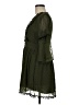 Zara Basic 100% Polyester Green Casual Dress Size M - photo 5