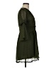Zara Basic 100% Polyester Green Casual Dress Size M - photo 4