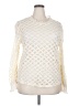 Shein Curve 100% Polyester Ivory Pullover Sweater Size 3X - photo 1