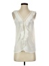 Black Tape_ Ivory Sleeveless Blouse Size M - photo 1