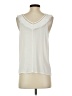 Black Tape_ Ivory Sleeveless Blouse Size M - photo 2