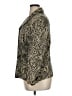 St. John Collection Animal Print Snake Print Gold Jacket Size 14 - photo 5