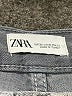 Zara Metallic Silver Jeans Size 0 - photo 7